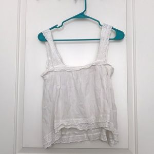 Urban outfitters lace crop top